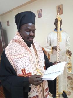 His Grace Bishop Neofitos of Nyeri, Kenya