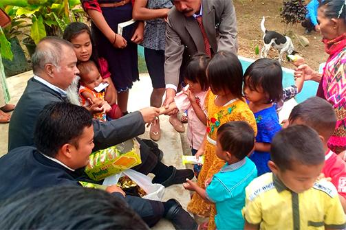 Orthodox mission priest in Indonesia caring for youth
