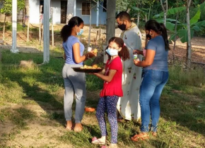 Family in Colombia