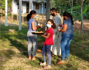 Family in Colombia