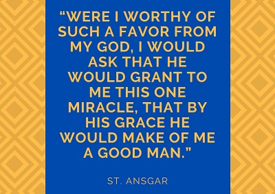 St. Ansgar quote