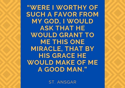 St. Ansgar quote