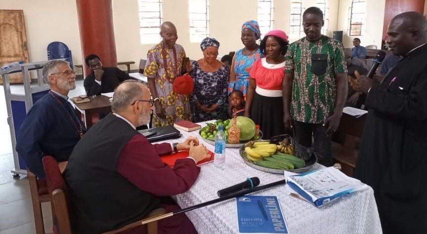 Fr. Martin at seminar in Nigeria