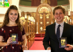 Kids with OCMC Coin Boxes