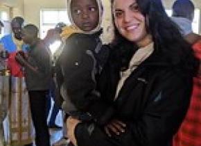 Katianna Parisis, of Stockton, CA, participated on the 2019 Kenya Youth Conference Mission Team to Nyeri. She is a member of the St. Basil Orthodox Church in Stockton. 