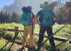 Frs. Martin and Stephanos in the 2019 Trek4Missions