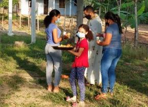 Family in Colombia