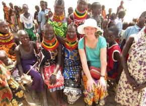 Former missionary Maria Roeber in Kenya